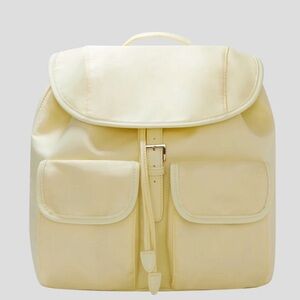 Year of ours yellow butter backpack - never used, still in plastic